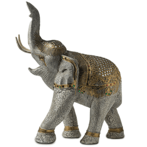 Wooden Elephant 35 cm