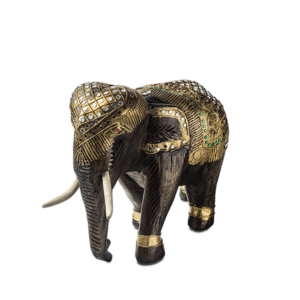 Wooden Elephant 25 cm