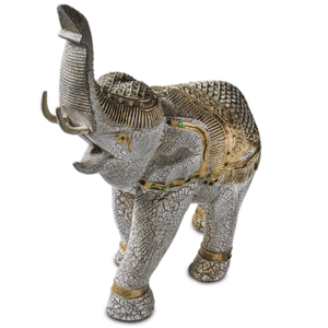 Wooden Elephant 35 cm